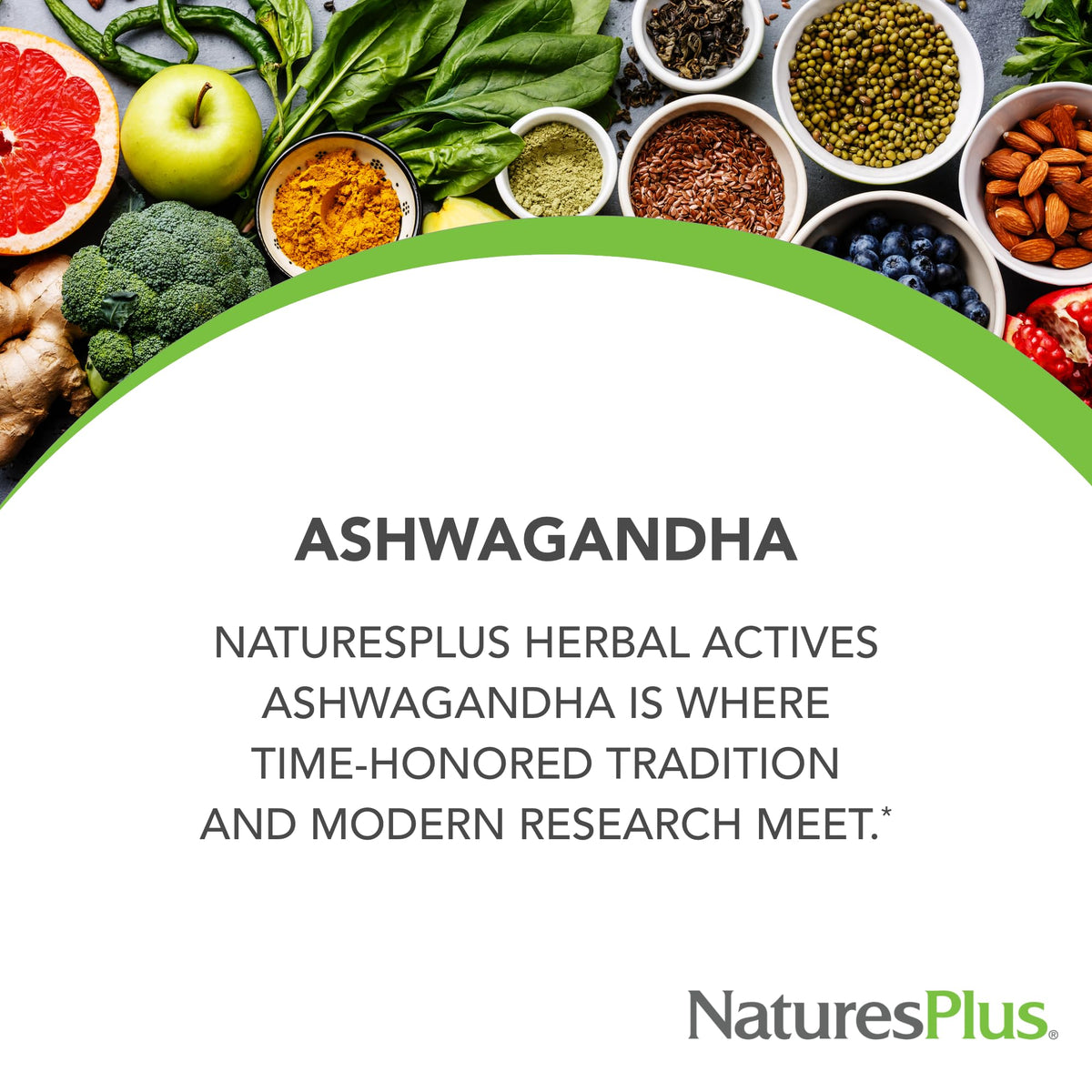 Ashwagandha 450 mg 60 Vegetarian Capsules B978