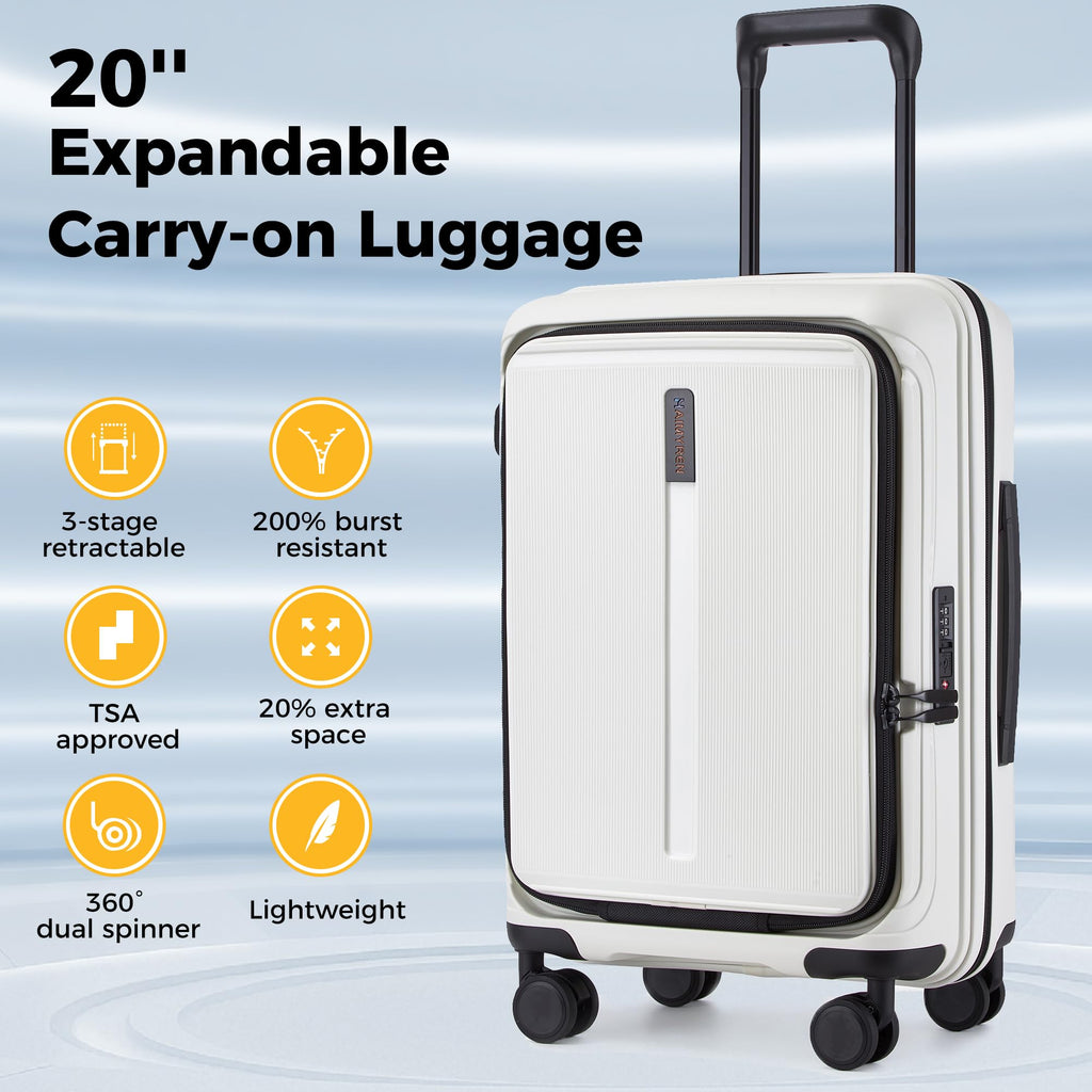 20-Inch Hardside Carry On Luggage K701