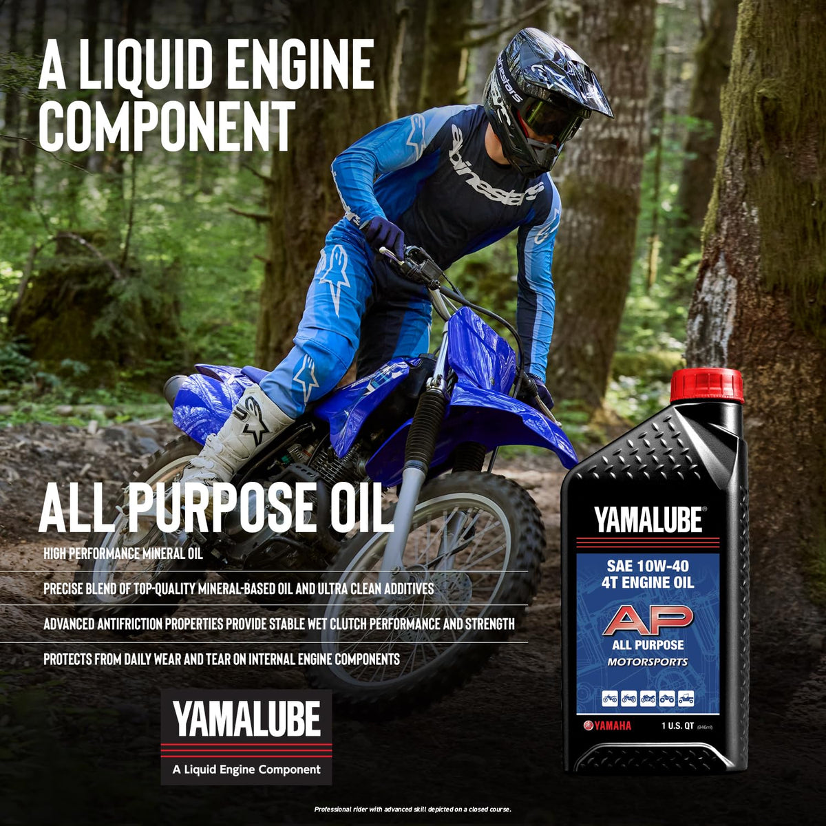 10W-40 All Purpose Engine Oil 1 Quart T4347