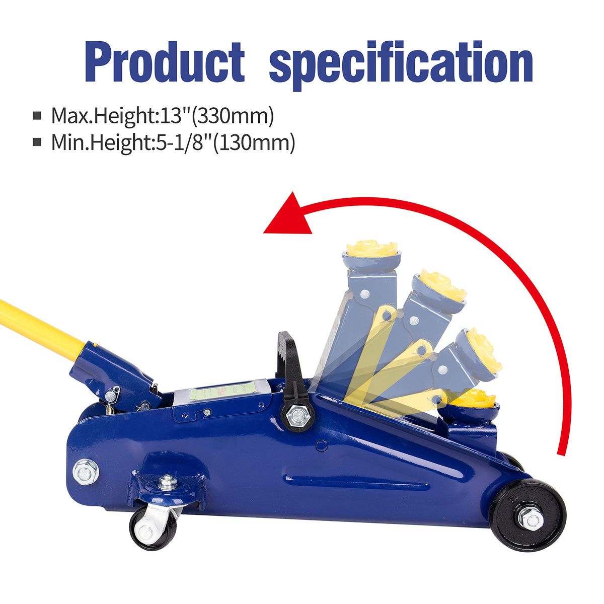 2-Ton Hydraulic Floor Jack Y19614