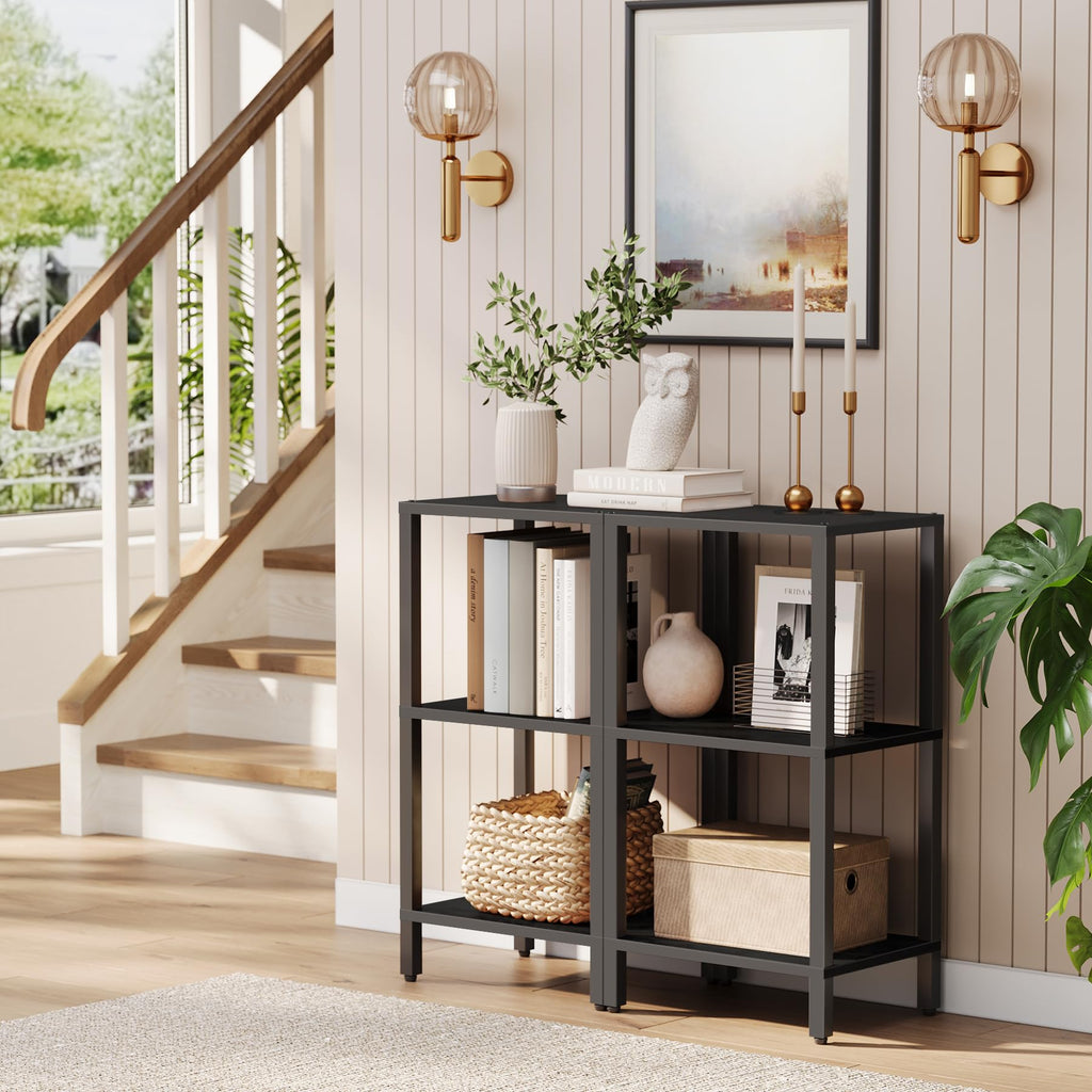 6-Tier Tall Narrow Bookshelf U735