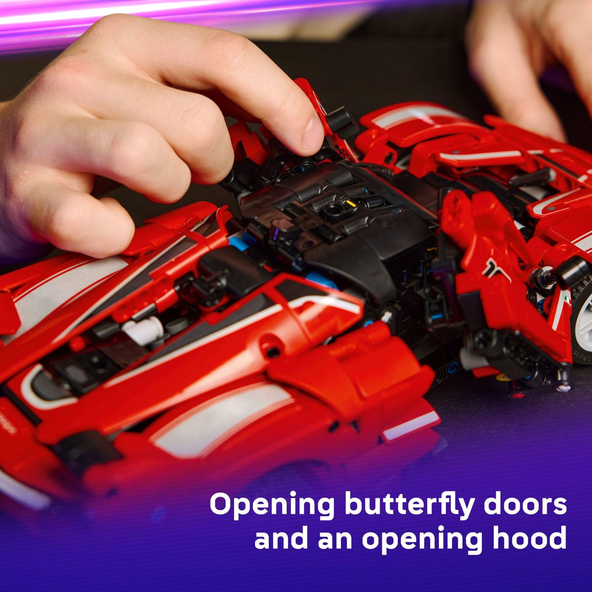 Technic Ferrari FXX K Toy Car Building Toy J8167