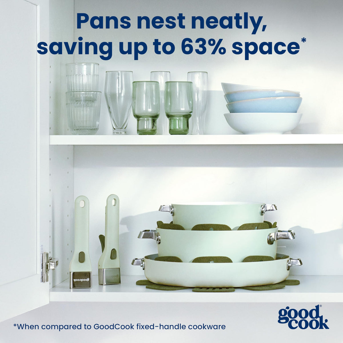 7 Piece Ceramic Nonstick Cookware Set R978