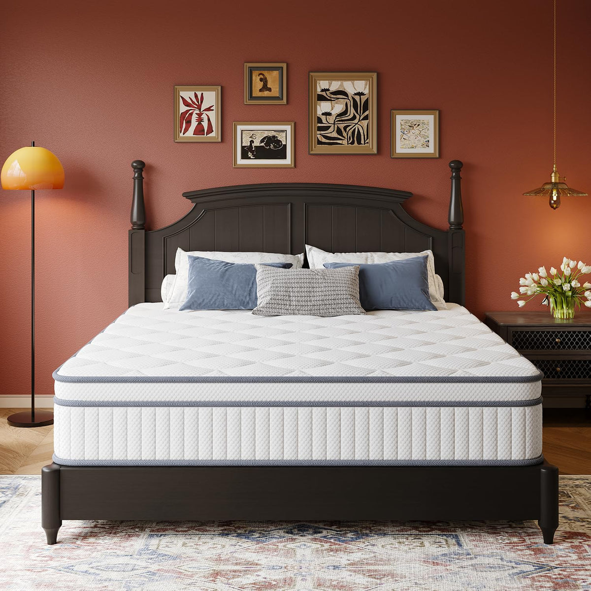 Full Size 14 Inch Innerspring Hybrid Mattress D43904