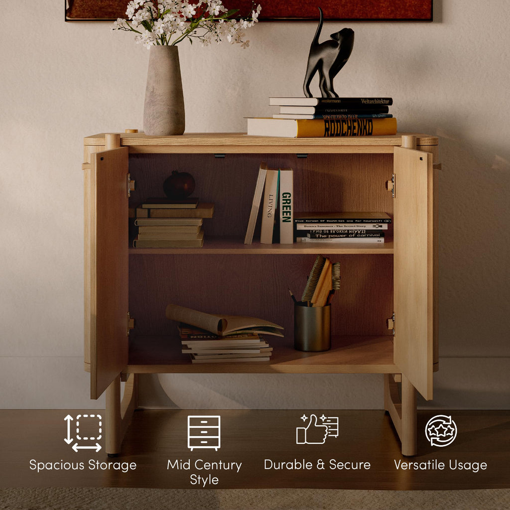Solid Wood Accent Cabinet & Media Console E6497
