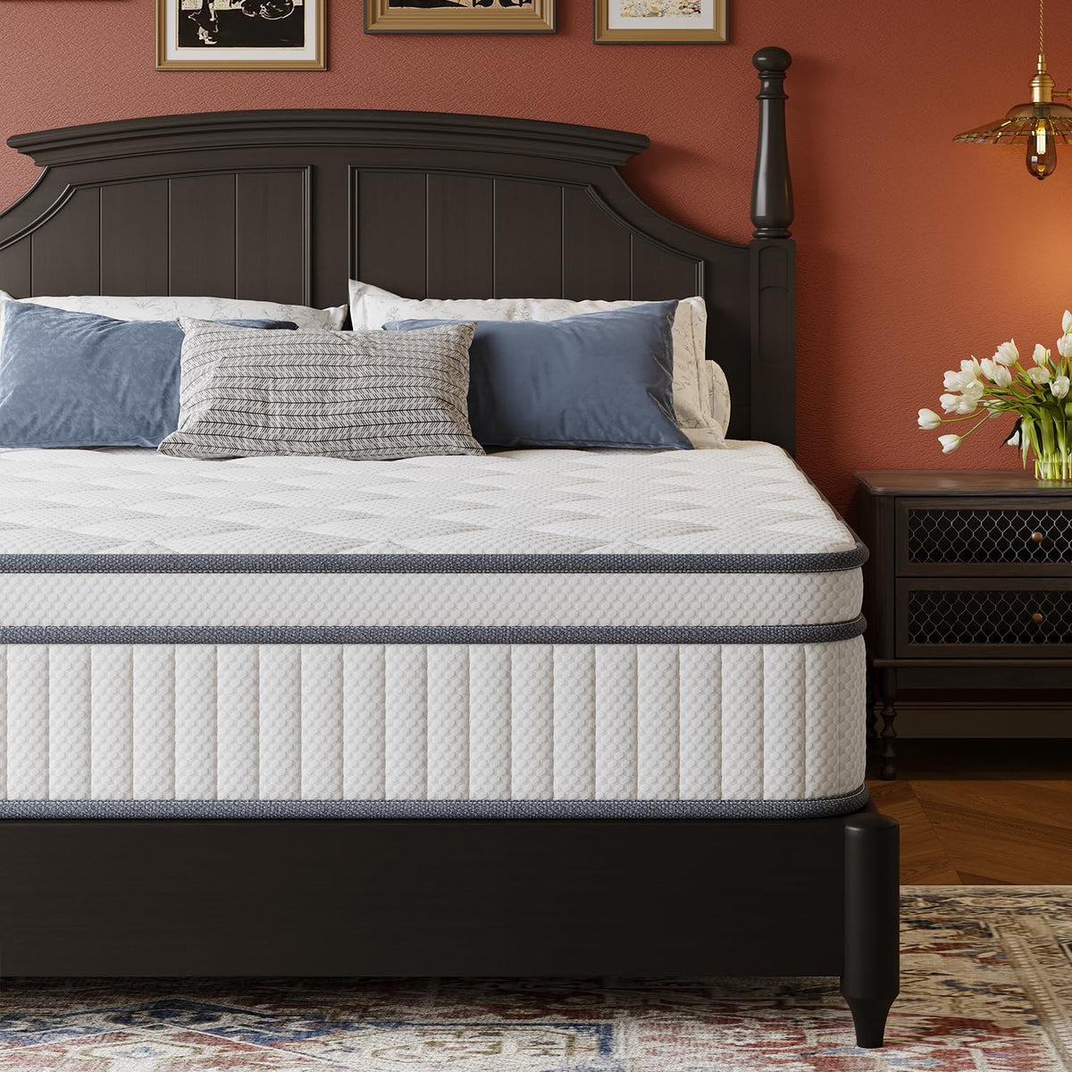 Full Size 14 Inch Innerspring Hybrid Mattress D43904