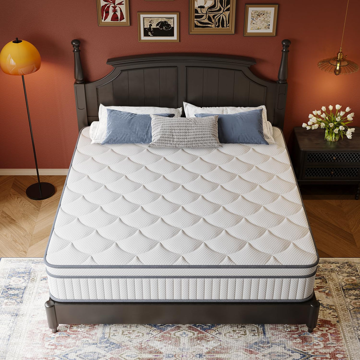 Full Size 14 Inch Innerspring Hybrid Mattress D43904