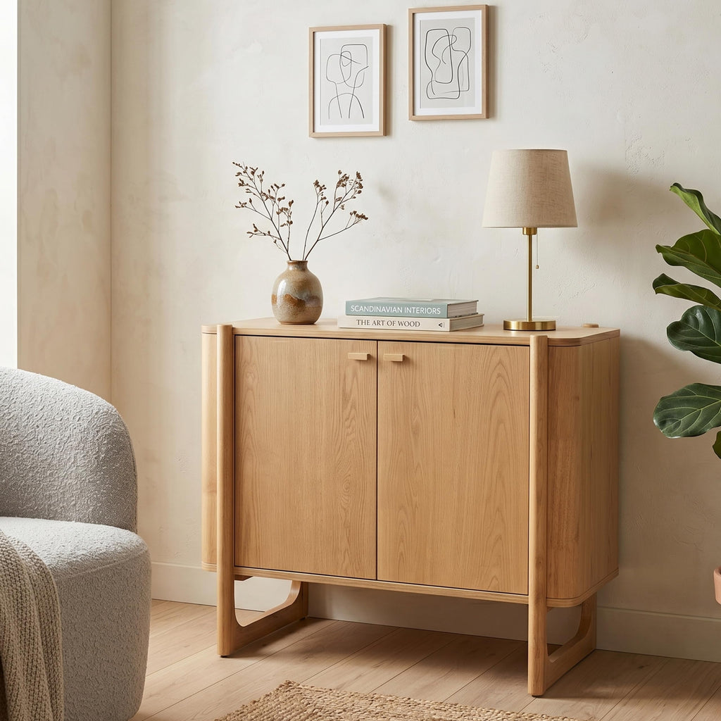 Solid Wood Accent Cabinet & Media Console E6497