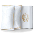 King Size Set of 2 Adjustable Cotton Bed Pillows M9599