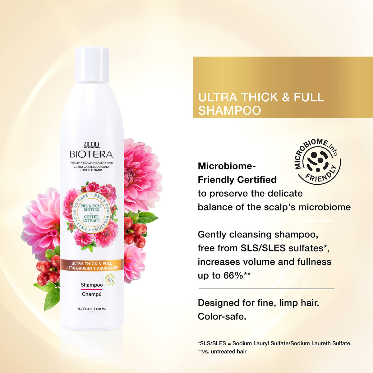 Volumizing Shampoo & Conditioner Set for Fine Hair W9686
