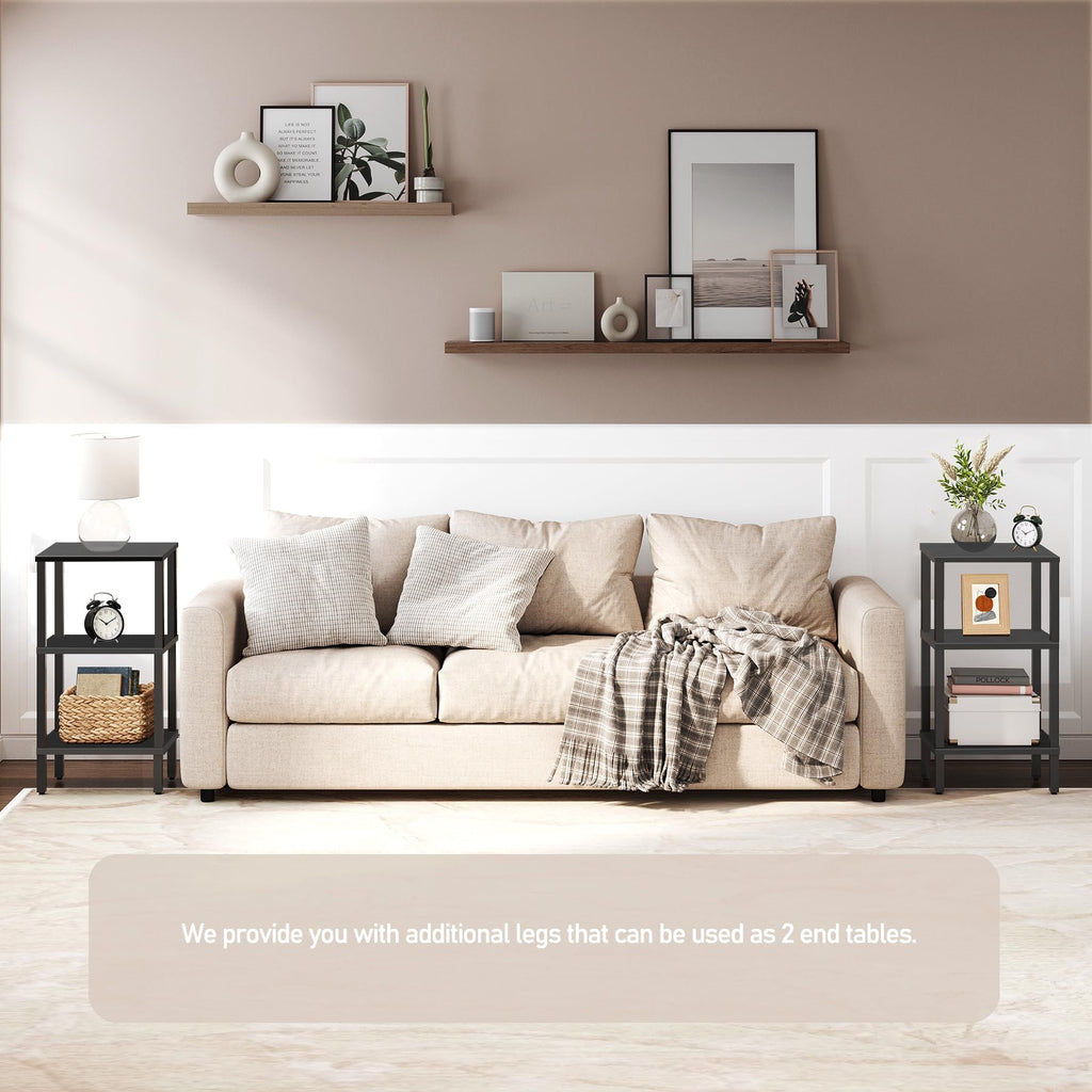 6-Tier Tall Narrow Bookshelf U735