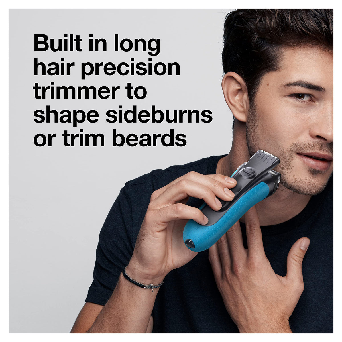 Electric Series 3 Wet & Dry Foil Shaver with Precision Trimmer D360879