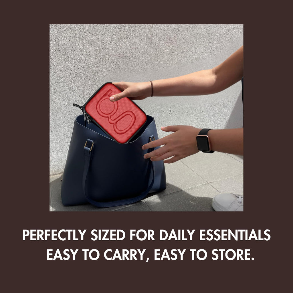 Red Hard Shell Diabetes Travel Case P454282