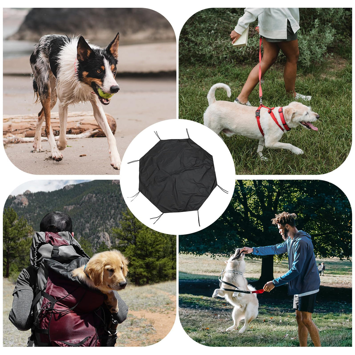 Dog Playpen Cover Sunproof Roof Protector B3348
