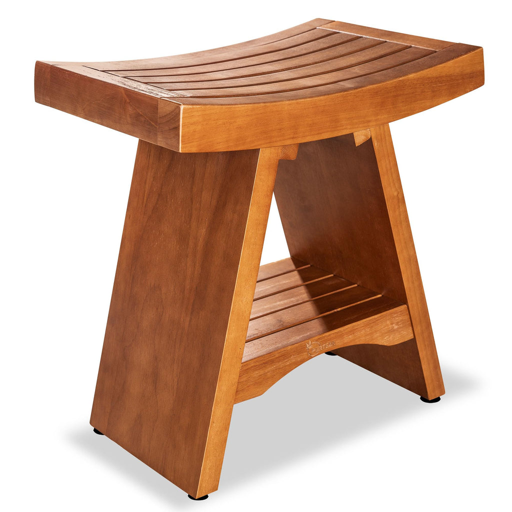 Teak Shower Bench 18 Inches Y10455
