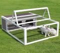 Wooden Rabbit Cage Guinea Pig Enclosure O34483