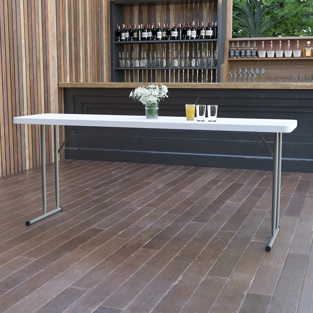 6-Foot Granite White Training Table Y863860