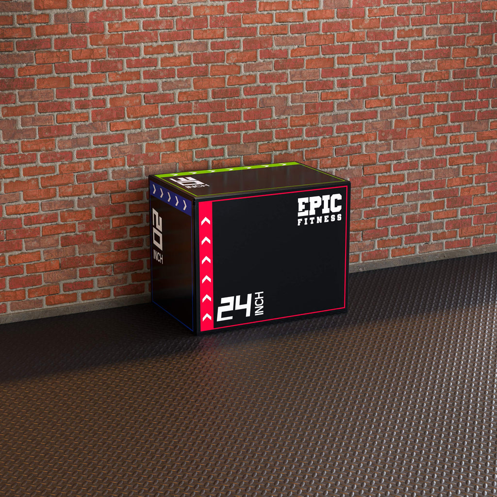 3-in-1 Foam Plyometric Jump Box O10501