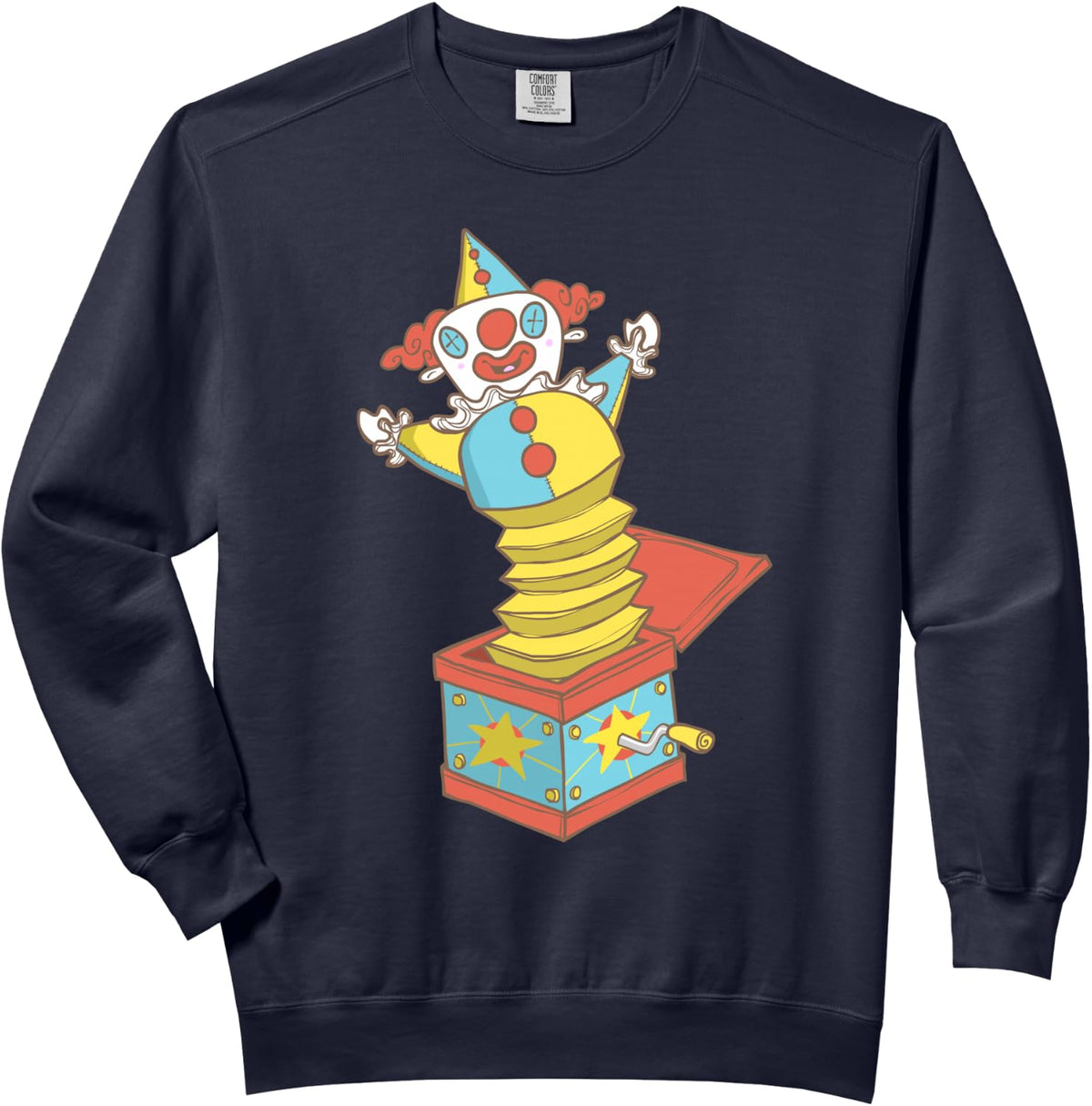 Colourful Clown Sweatshirt Q79919